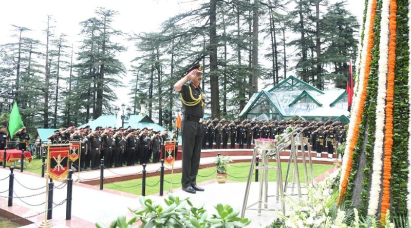 27 years of Kargil Vijay Diwas: army training command honours the immortal valour of operation Vijay heroes HIMACHAL HEADLINES