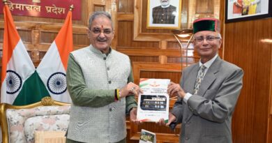 Governor receives report on Himachal local bodies general elections 2026 HIMACHAL HEADLINES