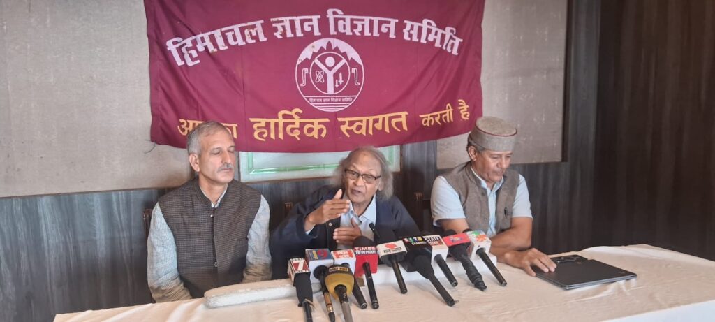 Assess Mountain Carrying Capacity Before Development Decisions: Dr. D. Raghunandan Assess Mountain Carrying Capacity Before Development Decisions: Dr. D. Raghunandan HIMACHAL HEADLINES