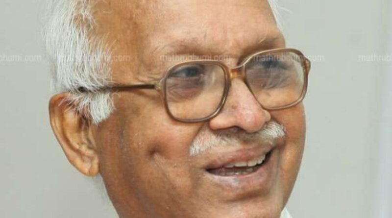 HGVS expresses deep grief over the demise of Dr. M.P. Parameshwaran HIMACHAL HEADLINES
