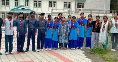 Scout Scarf Day was celebrated with enthusiasm in Degree College Chail-Koti HIMACHAL HEADLINES