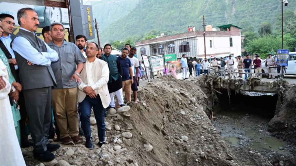 Sukhu Visits Disaster-Hit Areas in Chamba, Reviews Sultanpur Heliport; Chopper Services Expected by Year-End Sukhu Visits Disaster-Hit Areas in Chamba, Reviews Sultanpur Heliport; Chopper Services Expected by Year-End HIMACHAL HEADLINES