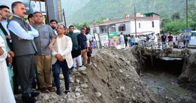 Sukhu Visits Disaster-Hit Areas in Chamba, Reviews Sultanpur Heliport; Chopper Services Expected by Year-End Sukhu Visits Disaster-Hit Areas in Chamba, Reviews Sultanpur Heliport; Chopper Services Expected by Year-End