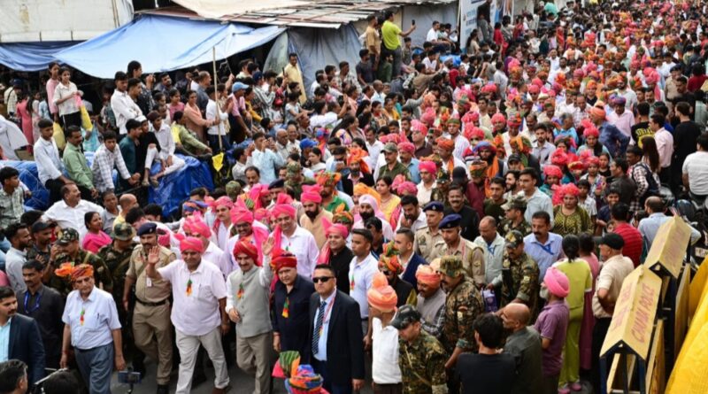 CM Sukhu leads traditional Minjar procession as week-long International Minjar Fair concludes in Chamba