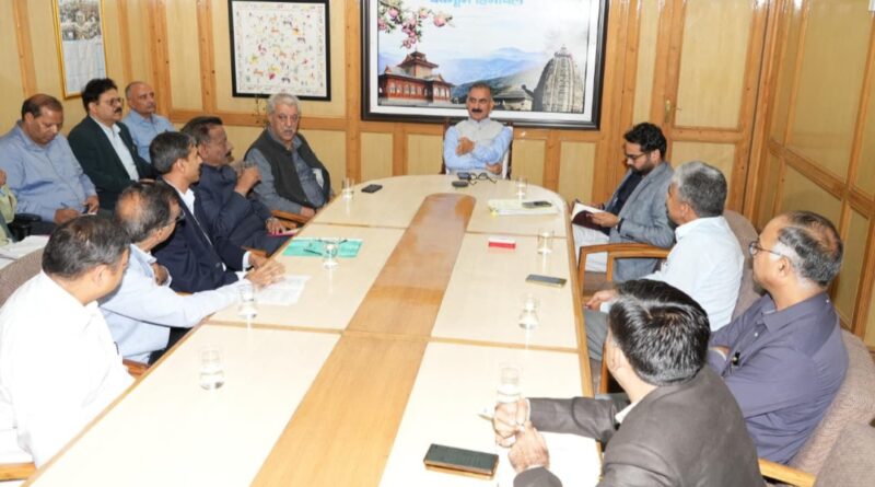 Sukhu directs medical colleges to boost research, strengthen diagnostics services HIMACHAL HEADLINES