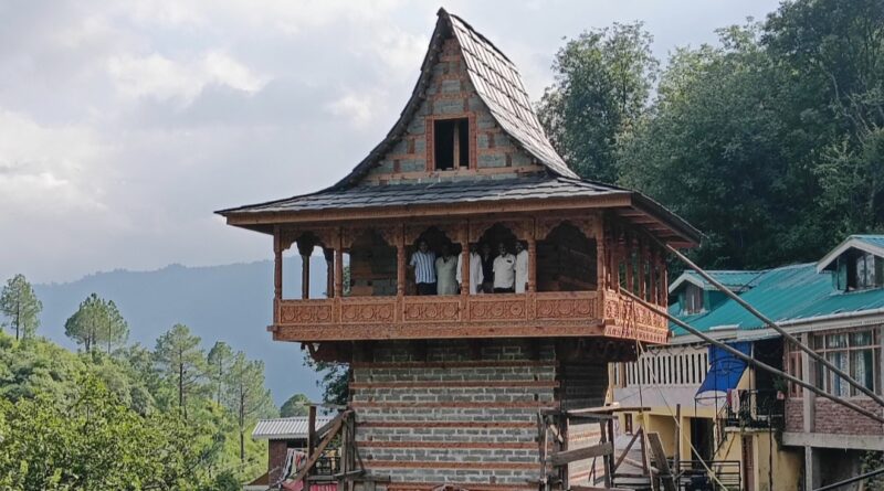 Public Contributions Drive Renovation of Devchand Temple in Thund, Junga HIMACHAL HEADLINES