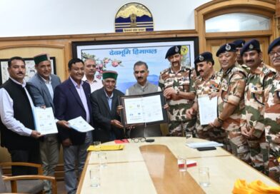 MoU inked between ITBP and KINFED for supply of Pahadi sheep and goat meat