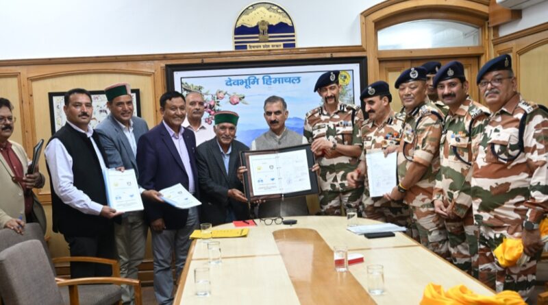 MoU inked between ITBP and KINFED for supply of Pahadi sheep and goat meat MoU inked between ITBP and KINFED for supply of Pahadi sheep and goat meat HIMACHAL HEADLINES