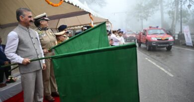 Sukhu flags off 46 fire fighting vehicles Sukhu flags off 46 fire fighting vehicles