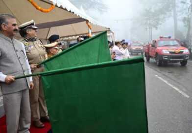 Sukhu flags off 46 fire fighting vehicles