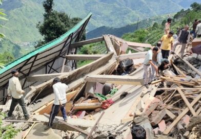 Two dead after two-storey house collapses in Rajgarh village
