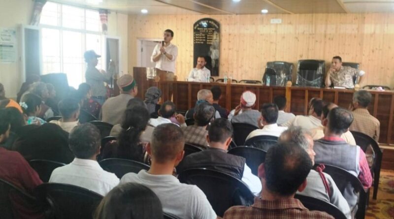 Dialogue program organized for BPL families at Janedghat