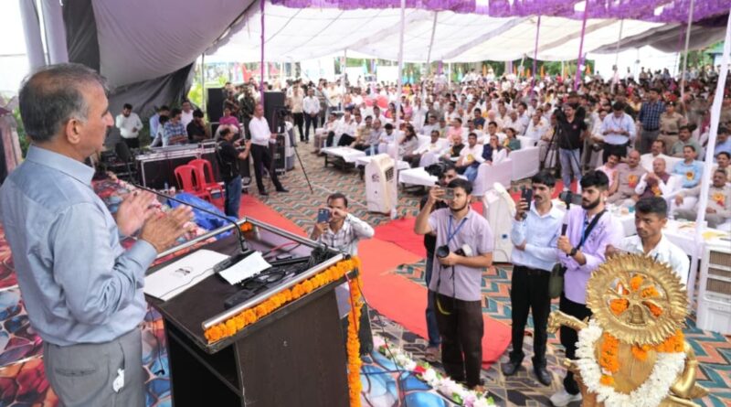 Sukhu announces Science College, Allied and Healthcare College and AIIMS-Level Ayurvedic Institute in Hamirpur HIMACHAL HEADLINES