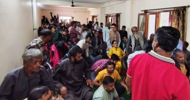 Crowds gathered at the general meeting of the newly formed Gram Panchayat Dhali HIMACHAL HEADLINES