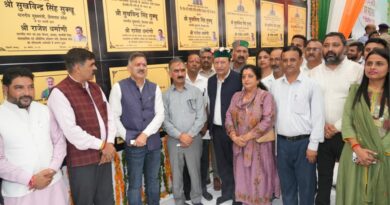 Sukhu dedicates 31 development projects worth Rs. 475 crore for Ghumarwin HIMACHAL HEADLINES