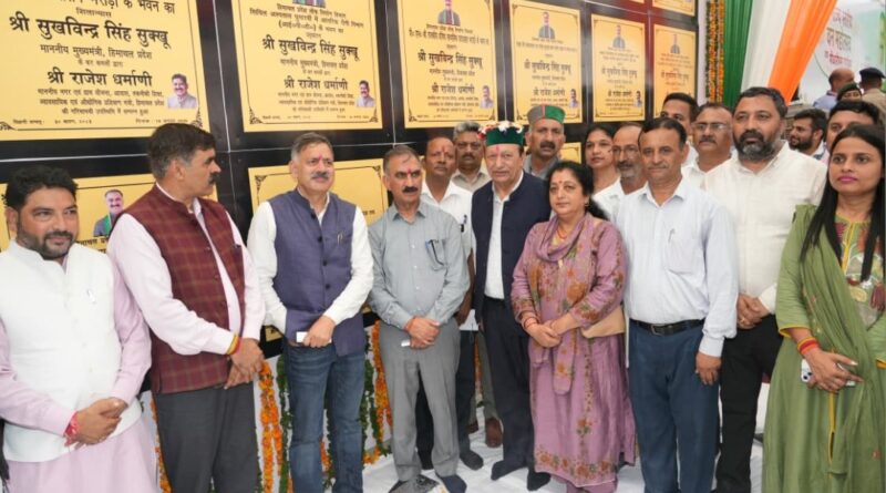 Sukhu dedicates 29 development projects worth Rs. 466 crore for Ghumarwin Sukhu dedicates 29 development projects worth Rs. 466 crore for Ghumarwin HIMACHAL HEADLINES