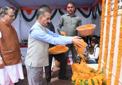 CM Sukhu pays tribute to Atal Bihari Vajpayee on his death anniversary