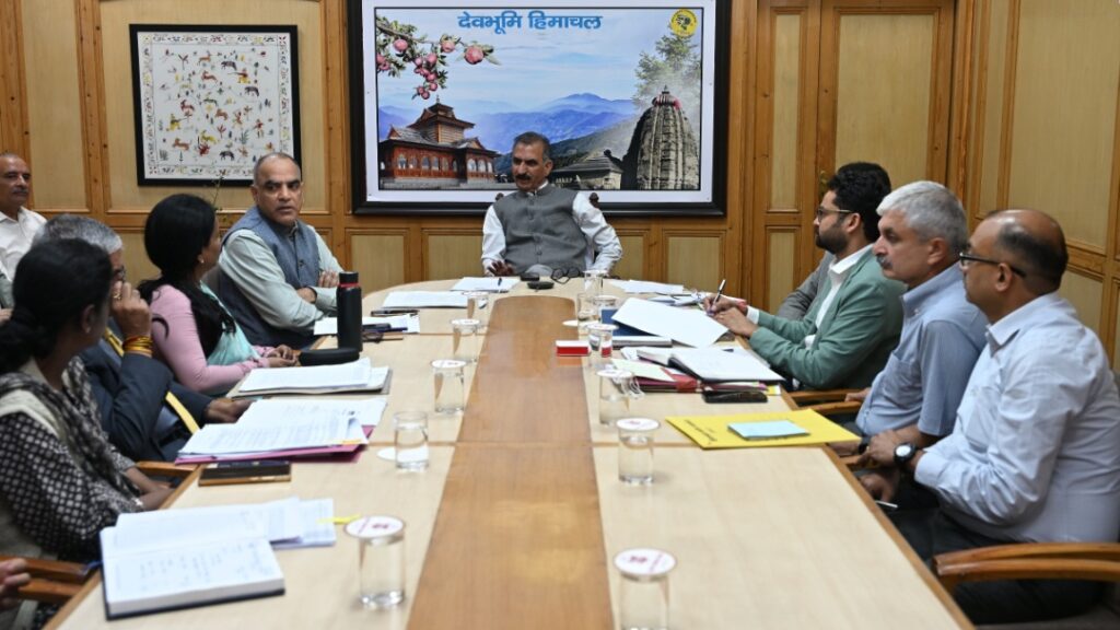 Sukhu directs to expedite procurement of advanced medical equipment worth Rs. 300 crore  HIMACHAL HEADLINES
