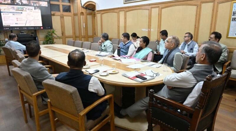 CM Sukhu Attends National Industrial Corridor Apex Authority Meeting HIMACHAL HEADLINES