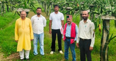 Horticulture team reaches out to the field to implement HP-Shiva project Horticulture team reaches out to the field to implement HP-Shiva project