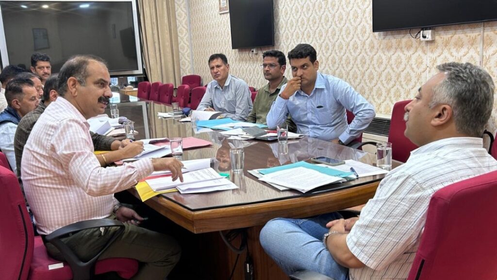 Rohit Thakur reviews development works in Jubbal-Kotkhai Assembly Constituency Rohit Thakur reviews development works in Jubbal-Kotkhai Assembly Constituency HIMACHAL HEADLINES