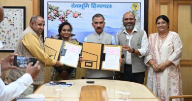 Forest Department signs MoU with ISB's Bharti Institute to realise Rs. 22,600 crore forest economy potential HIMACHAL HEADLINES