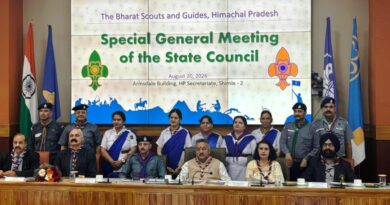 Rohit Thakur emphasizes wider outreach of Scouting and Guiding across Himachal HIMACHAL HEADLINES