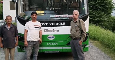 Shimla Peeran e-bus service starts, diesel savings of Rs 2800 HIMACHAL HEADLINES