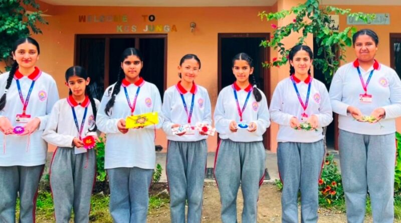 Rakhi making competition organised at Keonthal Convent School Rakhi making competition organised at Keonthal Convent School HIMACHAL HEADLINES