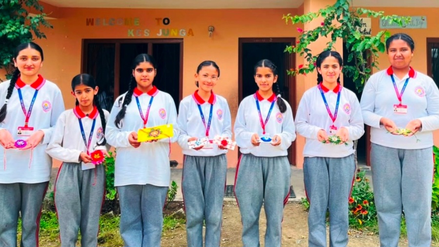 Rakhi making competition organised at Keonthal Convent School HIMACHAL HEADLINES