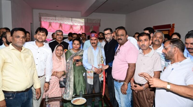 Sukhu lays foundation stone of Rs. 17.52 crore  building of GSSS Nadaun HIMACHAL HEADLINES