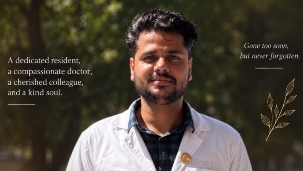 A Young Doctor Is Gone. The Warning Is for All of Us A Young Doctor Is Gone. The Warning Is for All of Us HIMACHAL HEADLINES