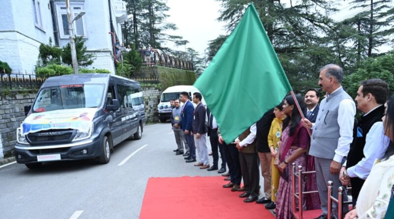 CM flags off Mobile Resource Centre-Therapy on Wheels HIMACHAL HEADLINES