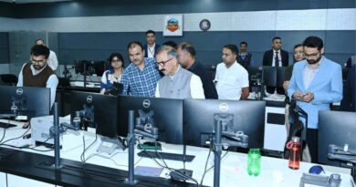 Sukhu conducts surprise inspection of ICCC and SEOC HIMACHAL HEADLINES