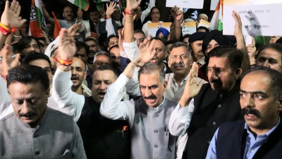 Congress Rallies Behind Rahul Gandhi as Sukhu Slams FIR in Uttarakhand Congress Rallies Behind Rahul Gandhi as Sukhu Slams FIR in Uttarakhand HIMACHAL HEADLINES