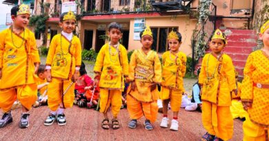 Janmashtami celebrated with great pomp in Keonthal Convent School Junga HIMACHAL HEADLINES
