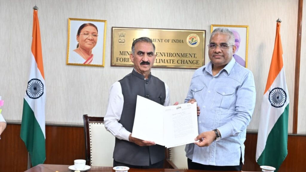 Sukhu Seeks Faster River Dredging Clearances to Protect Himachal from Flood Damage HIMACHAL HEADLINES