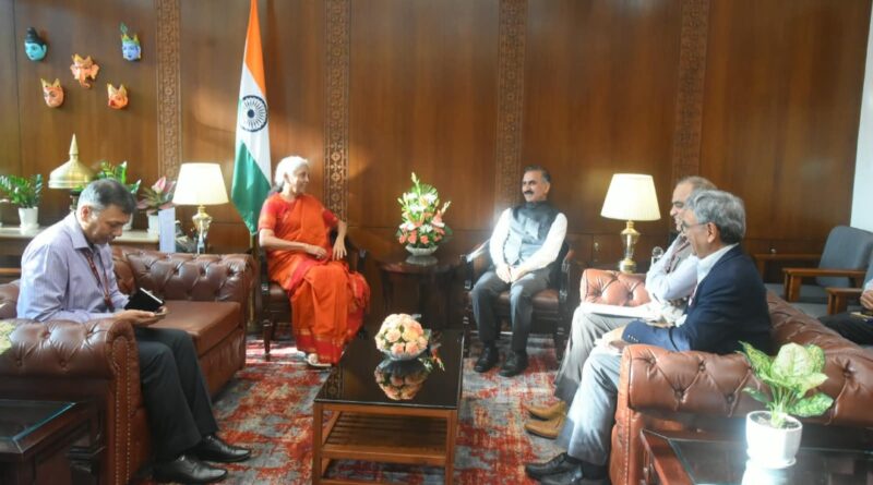 Sukhu Seeks Greater Financial Support from Centre