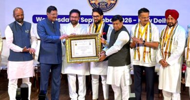 Anurag Singh Thakur once again honoured with Sansad Ratna Award HIMACHAL HEADLINES