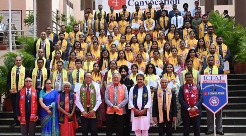 Governor presides over 4th Convocation of ICFAI University HIMACHAL HEADLINES