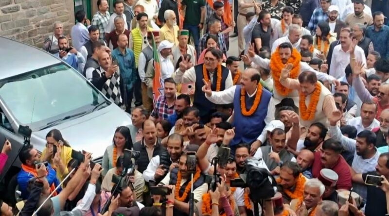 BJP's wins 11 out of 12 district councils : Harsh Mahajan HIMACHAL HEADLINES