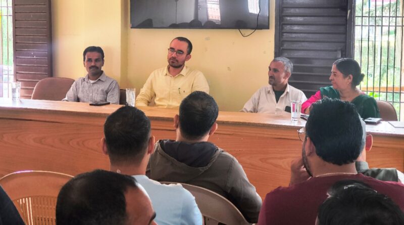 An action plan will be made to make Junga clean and beautiful : Kartikeya Sharma HIMACHAL HEADLINES