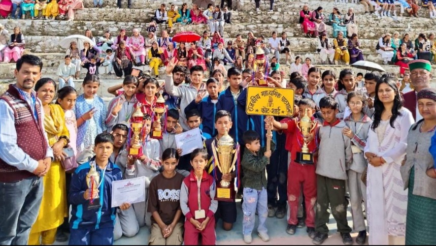 Kotshai School became the overall winner in the cultural competition HIMACHAL HEADLINES