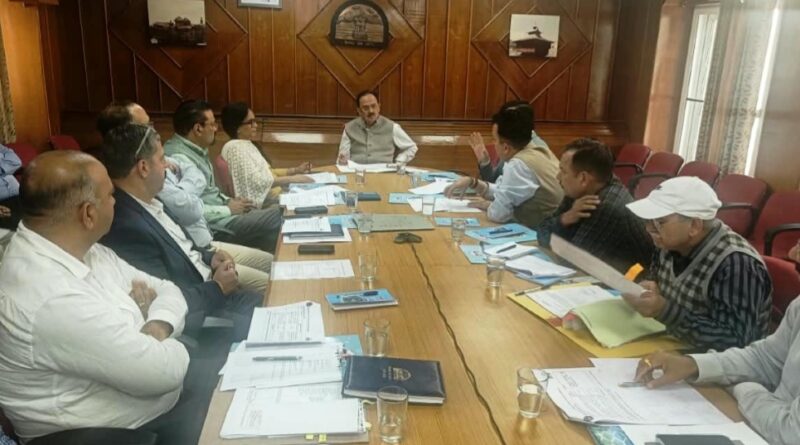 Harshwardhan directs time bound execution of Bulk Drug Park HIMACHAL HEADLINES