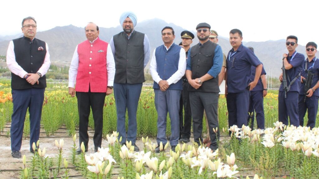 Where Flowers Touch the Sky: Ladakh Blooms with India’s Highest Lilium Garden HIMACHAL HEADLINES