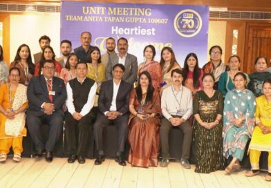 LIC Sanjauli Branch organised successful unit meeting and felicitation ceremony at Orchid Hotel