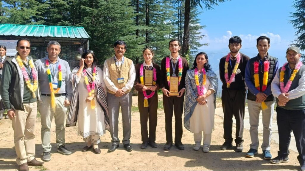 Three students from Chiyog School shine at Children's Science Congress Three students from Chiyog School shine at Children's Science Congress HIMACHAL HEADLINES