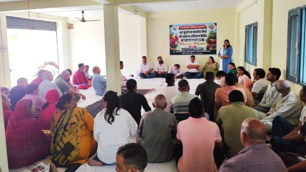 UHF Nauni Imparts Floriculture Skills to Farmers for Crop Diversification UHF Nauni Imparts Floriculture Skills to Farmers for Crop Diversification HIMACHAL HEADLINES