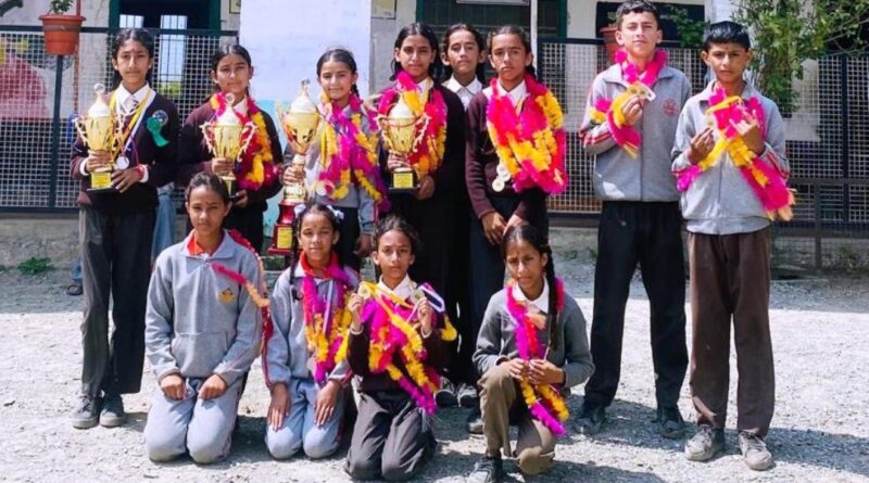 Mundu School Dominates U-14 Category with 13 Gold Medals HIMACHAL HEADLINES