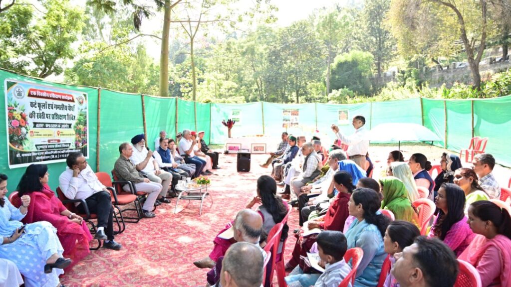 Farmers encouraged to embrace Floriculture for Higher Farm Income HIMACHAL HEADLINES